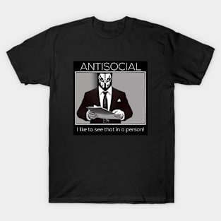 Antisocial T-Shirt